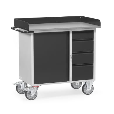 Fetra Werkstattwagen 12452/7016 Ladefläche 985 x 590 mm