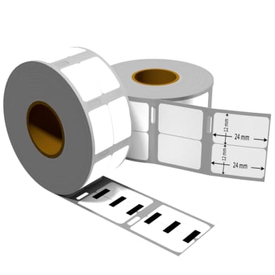 1x label compatible with the Dymo 11353 24 x 12 mm 1000 labels per roll