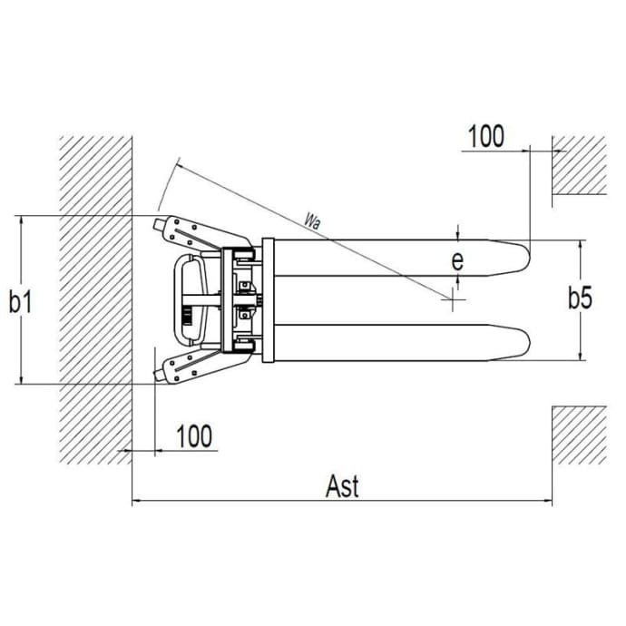 Hochhubwagen 1,6m / 1600 mm (Tragkraft 1500 kg / 1,5 t mit Freihub) Hochhubwagen 1,6m / 1600 mm (Tragkraft 1500 kg / 1,5 t mit Freihub)