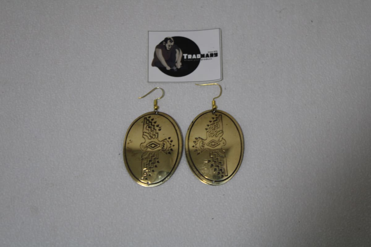 Brass Earrings