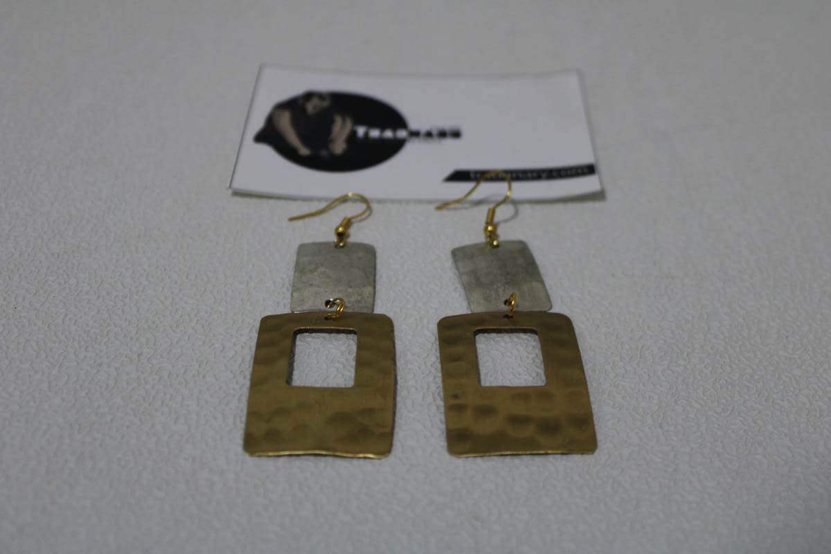 Brass Earrings  