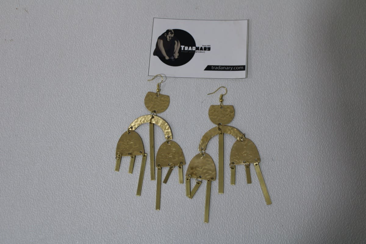 Brass Earrings