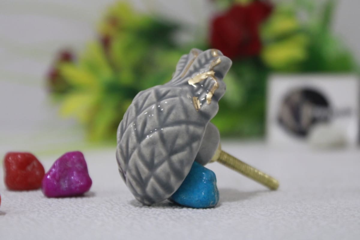 pineapple ceramic knobs