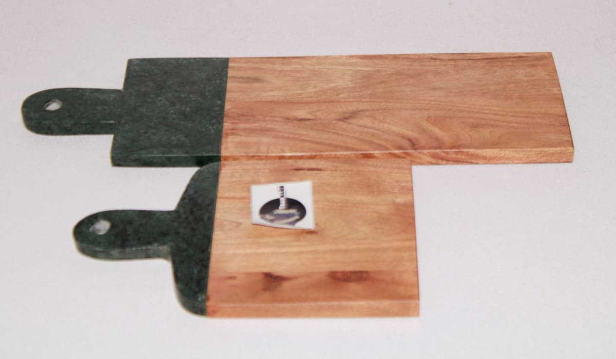 Marble Wood Chopping Board