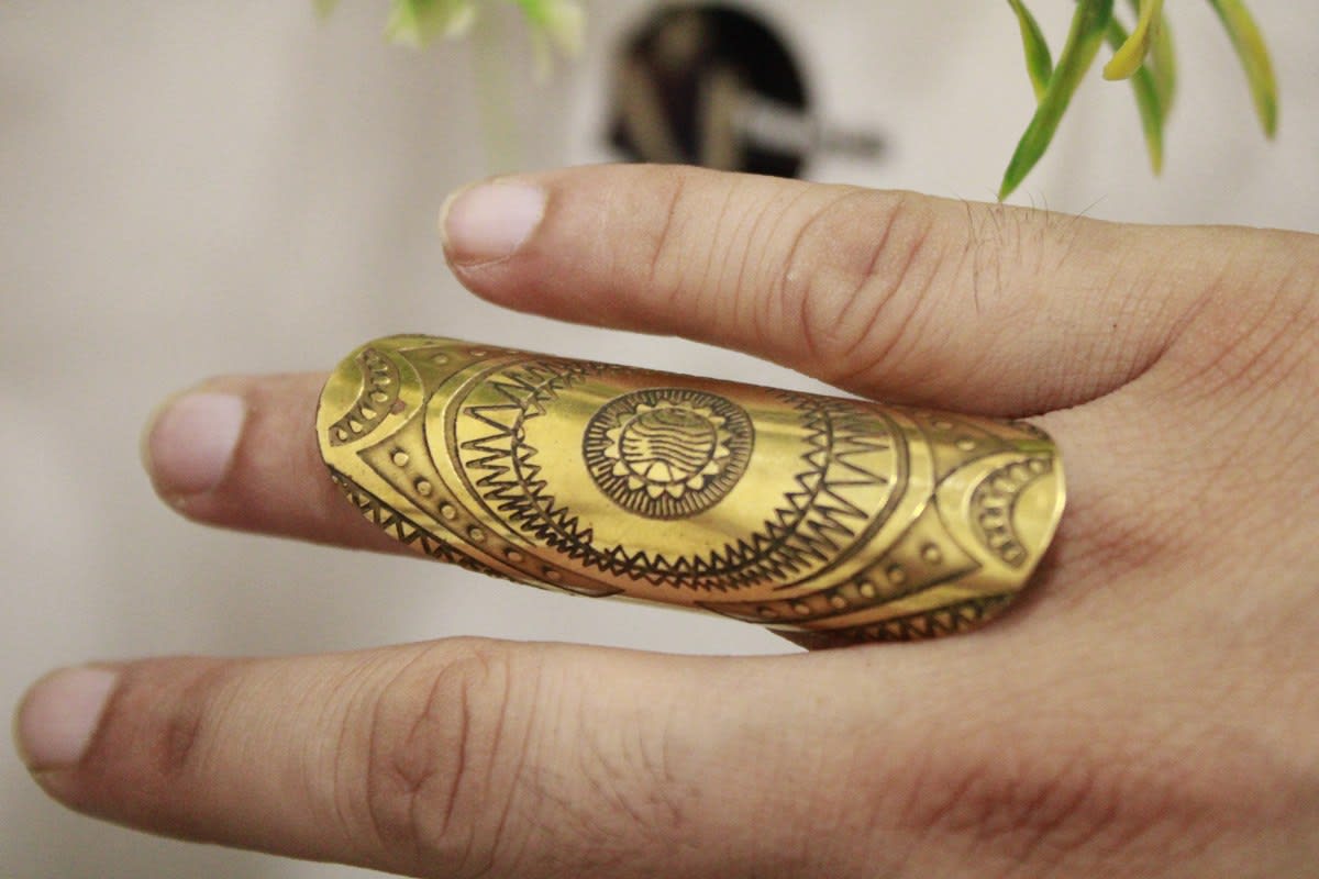 Brass Finger Ring