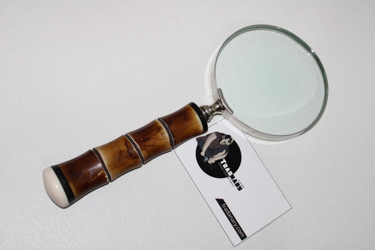 Antique Magnifying Glass — Resin