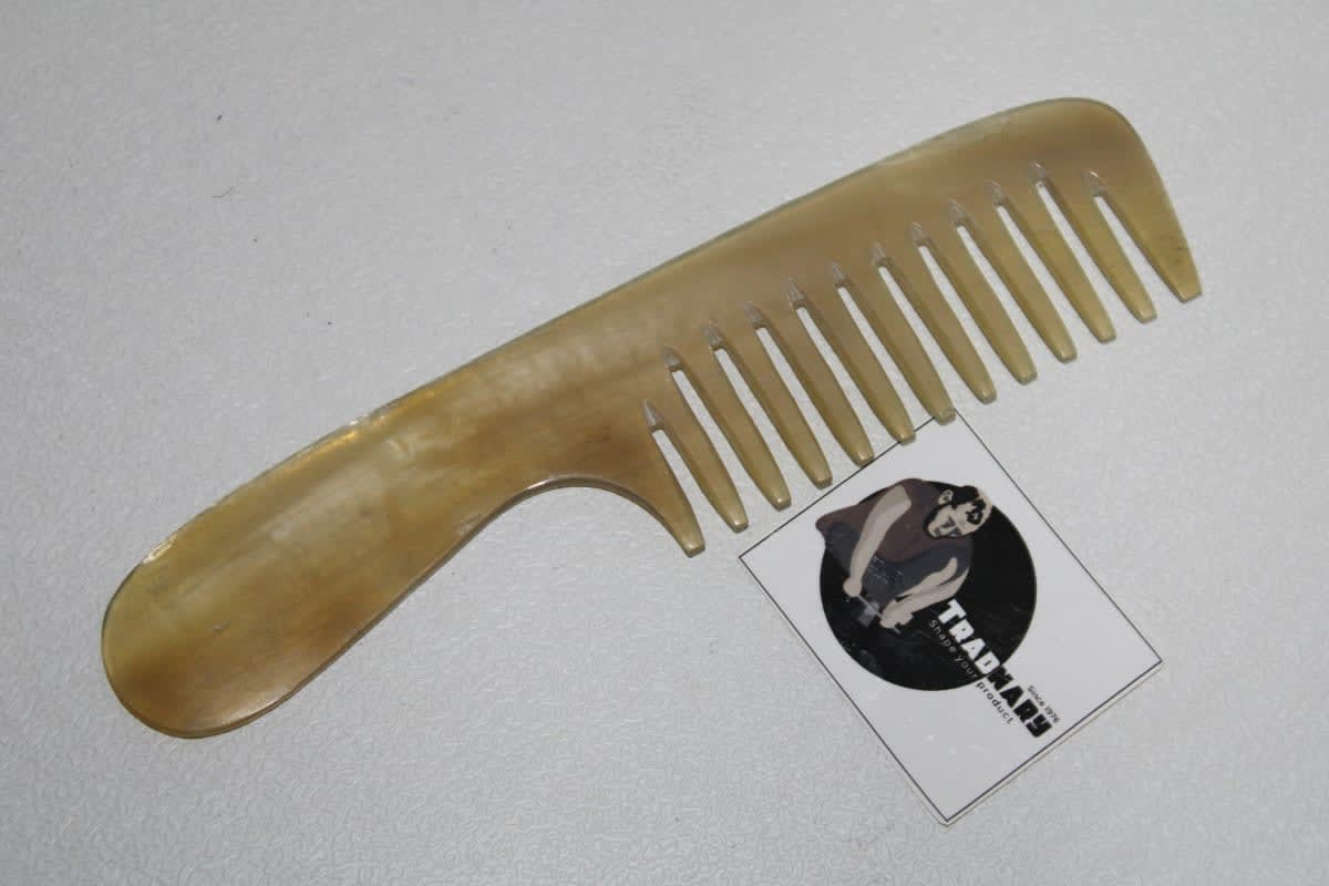 Wide Teeth Horn Comb — Horn