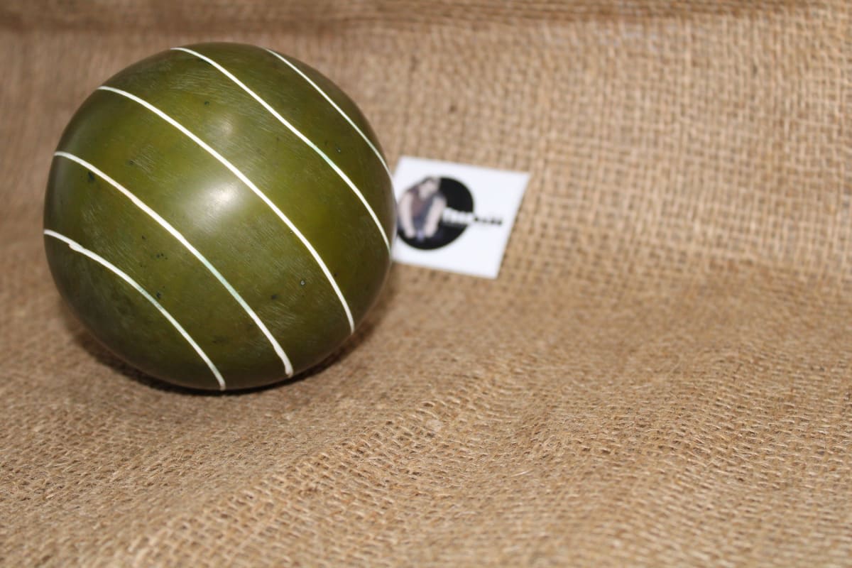 Resin Ball In Green Color — Resin