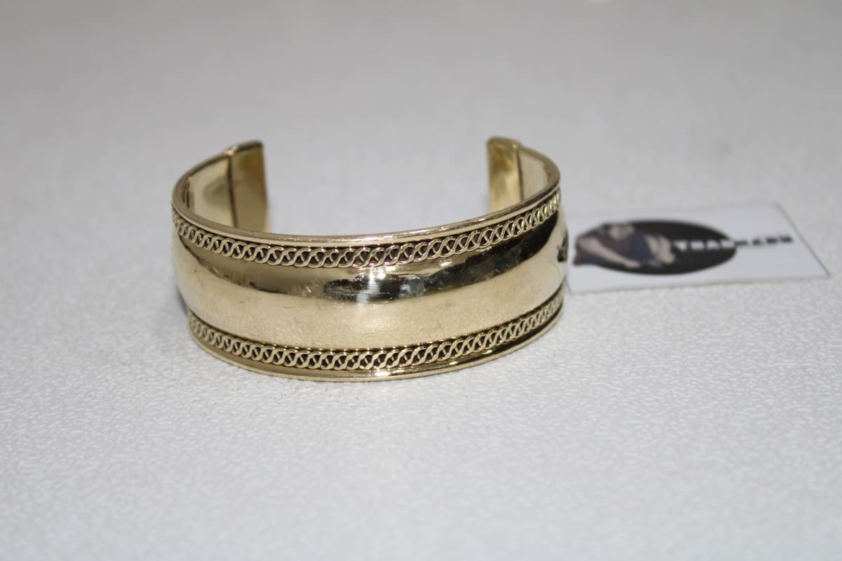 Pure Brass Cuff — Brass