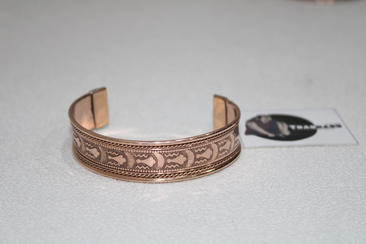 Etching Copper Bracelet — Copper