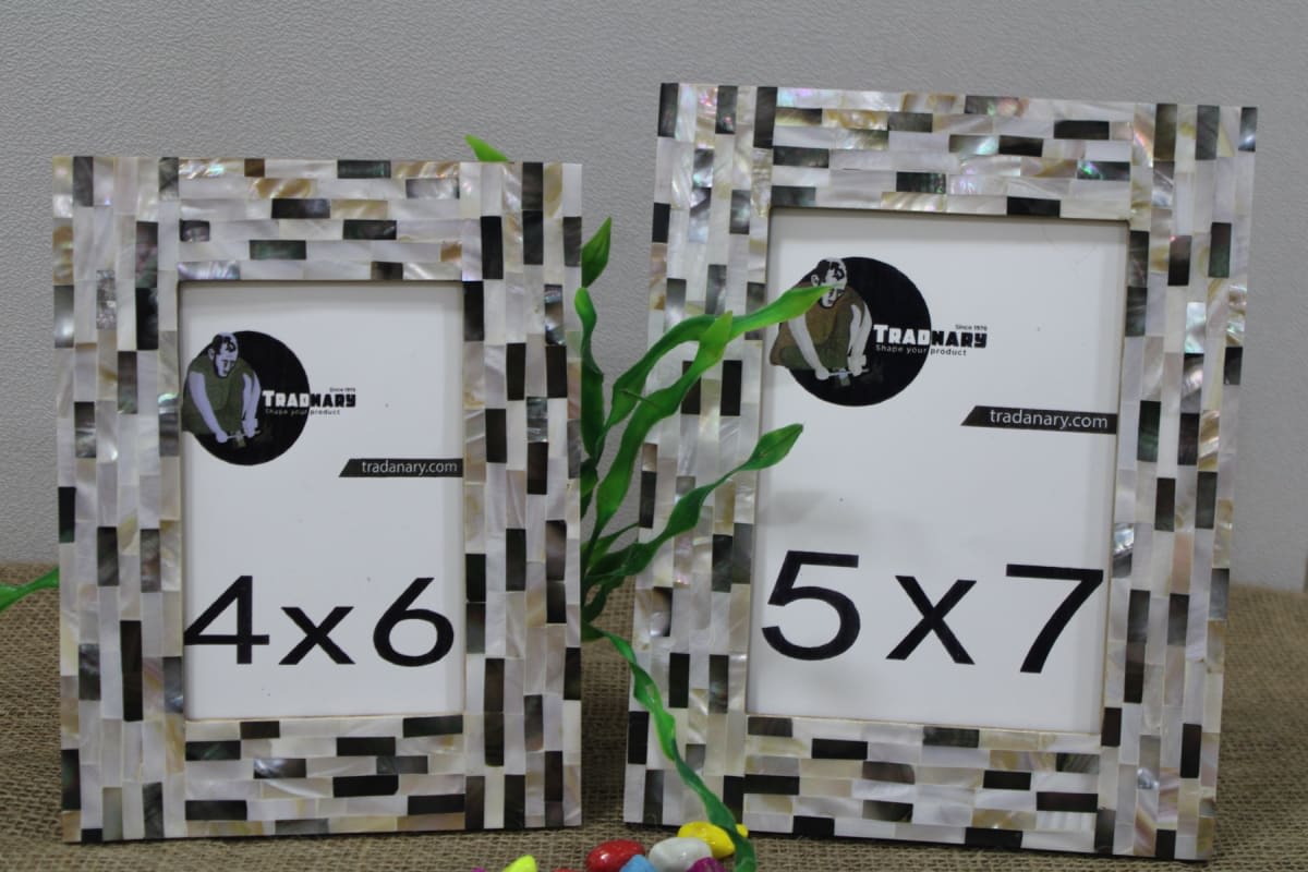 MOP Inlay Photo Frame — Mother Of Pearl 