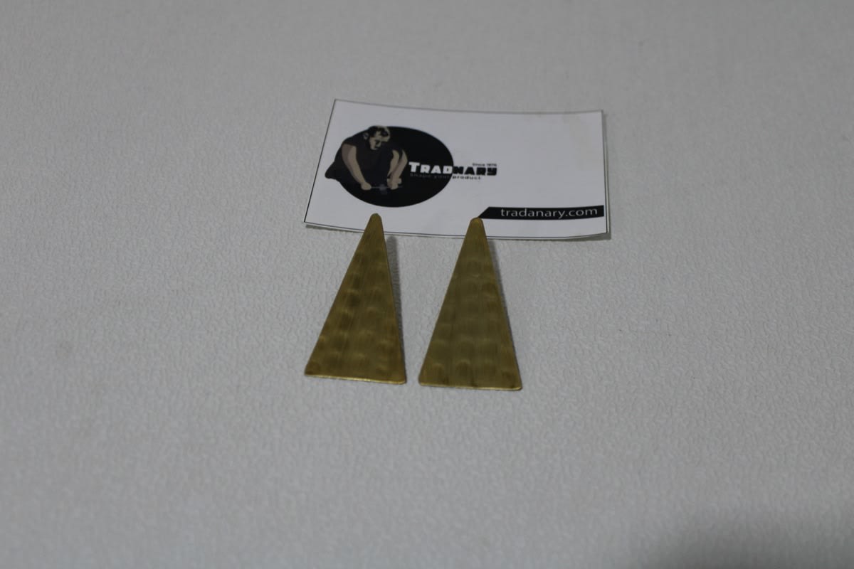 Brass Earrings — Brass