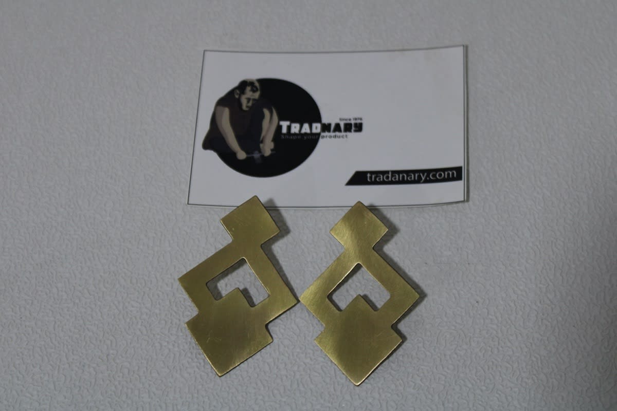 Brass Earrings — Brass