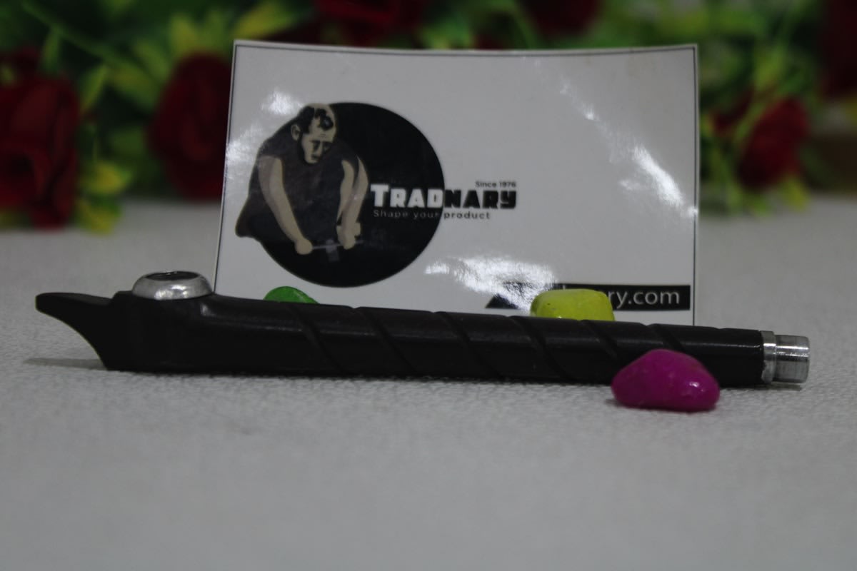 Tobacco Pipe — Wood & Metal