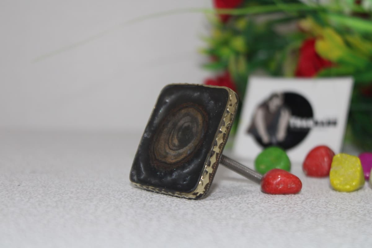 Brass, Resin, Wood — Brass, Resin, Wood