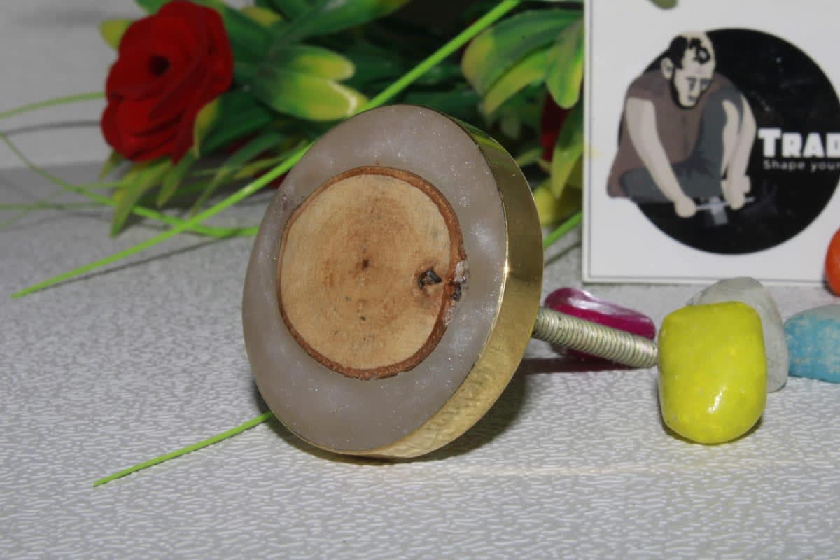 Resin & Brass, Wood — Resin wood