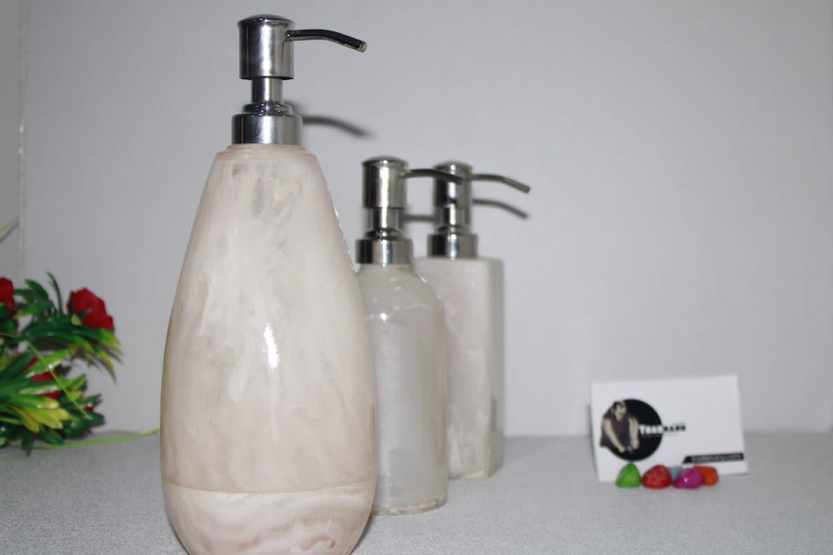 Resin Soap dispenser — Resin