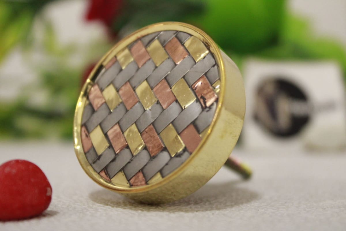 Copper & Brass Knob — Copper & Brass