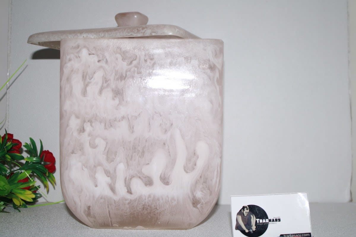 White Resin Box In Big Size Rectangular Shape — undefined