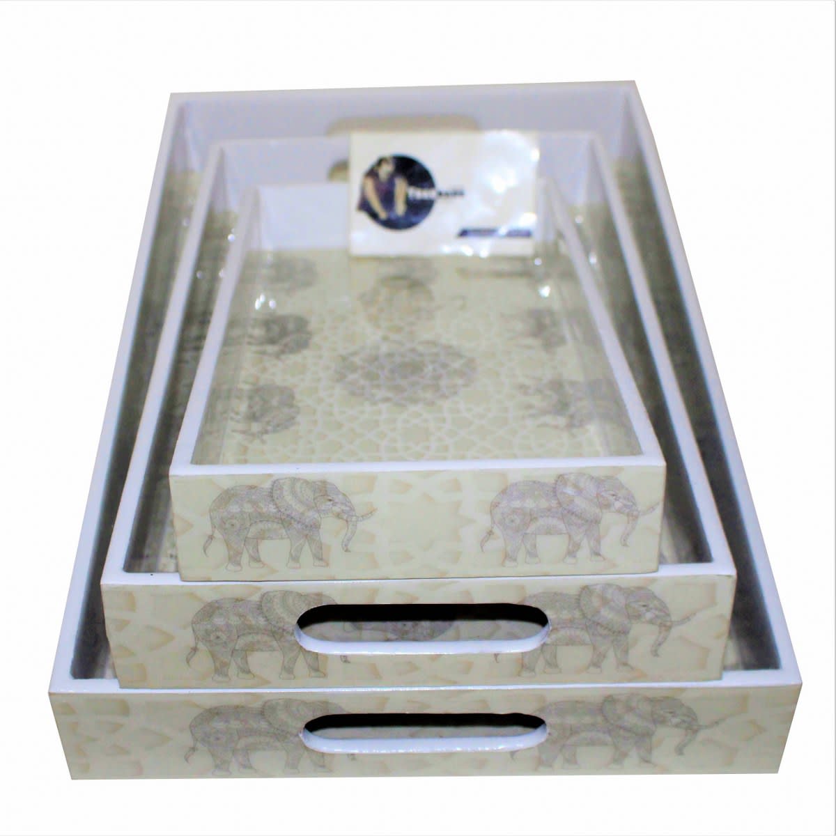 Printed & Enamel Coated Serving Tray — MDF & Enamel Paint