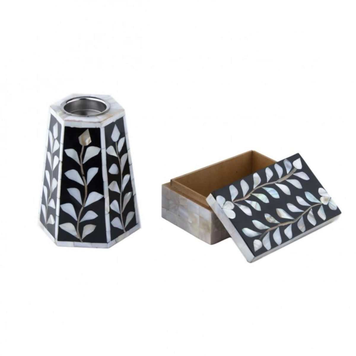 MOP Bakhoor Burner With Box — Mother Of Pearl