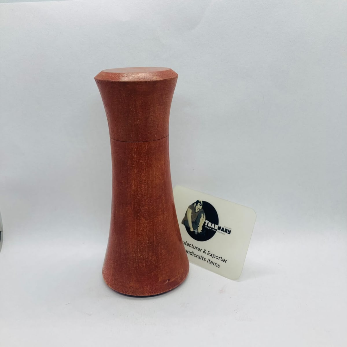 Wooden Attar & Perfume Bottle handmade in Acacia Wood by an Indian manufacturer