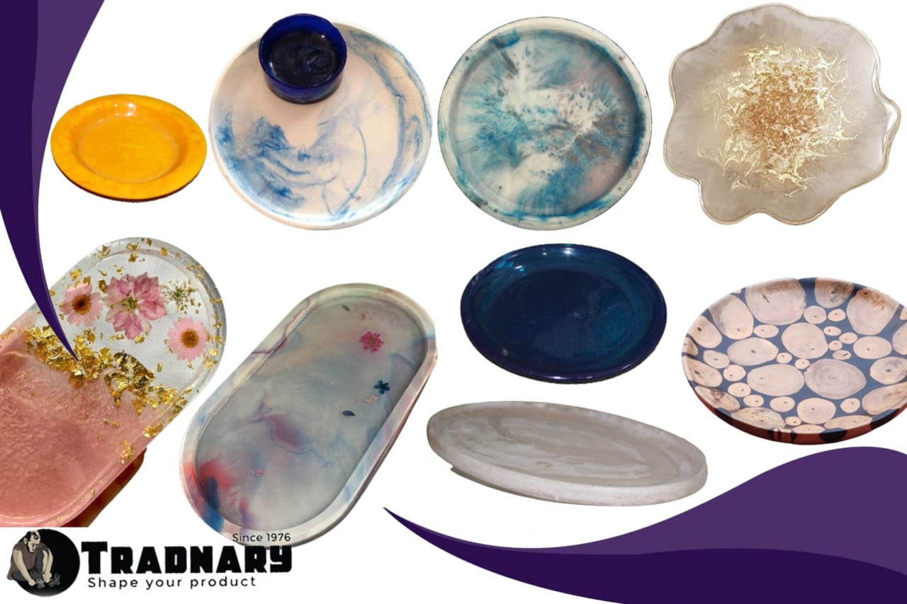 Resin Plate collection from an Indian handicraft manufacturer