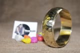 Etched Circle Design Bangle product view 3