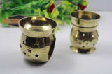 Brass oil burner product view 2