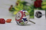 Round Colorful Ceramic Knob product view 1