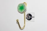Ceramic Green Wall Hook product view 2