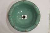 Wooden Serving Bowl in Turquoise Color product view 4