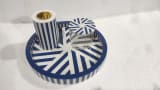 Round Arabian Incense Burner Tray Set product view 4