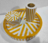 Round Arabian Incense Burner Tray Set product view 5