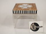 Acrylic Candy Box With MOP Inlay Lid product view 3