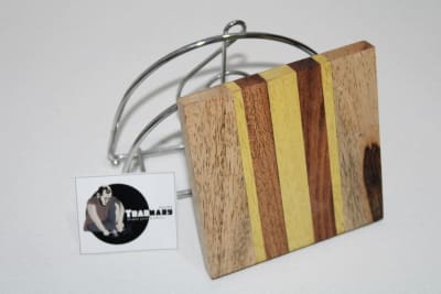 Square Wood Coaster thumbnail 2