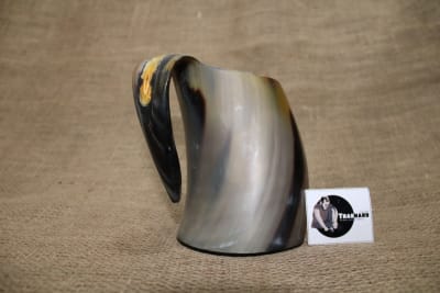Brown Horn Mug thumbnail 2