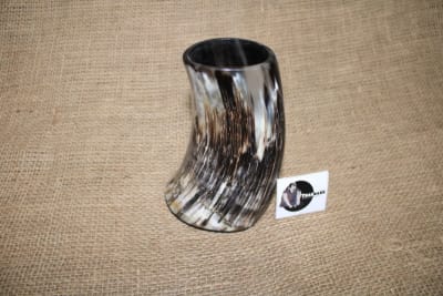 Black and Whitish Horn Mug thumbnail 6
