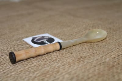 Wood And Horn Spoon thumbnail 2