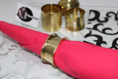 Golden Napkin Ring thumbnail 2