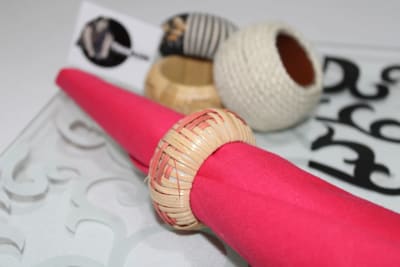 Rattan  Napkin  Ring thumbnail 2