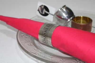 Silver Plating Napkin Ring thumbnail 2