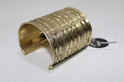 Wire Bending Brass Cuff thumbnail 1