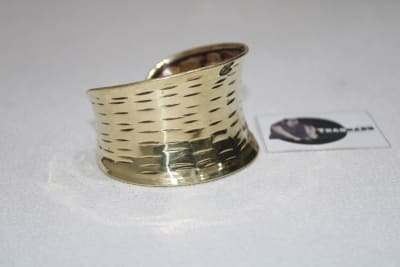 Golden Brass Cuff thumbnail 1