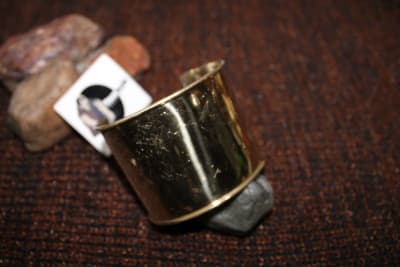 Simple Brass Cuff thumbnail 2