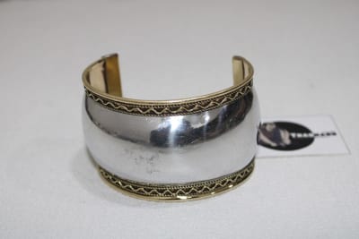 Brass Cuff With Iron thumbnail 1