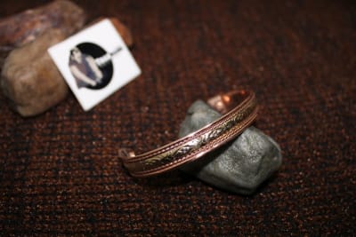 Copper Cuff With Mixed Brass thumbnail 2