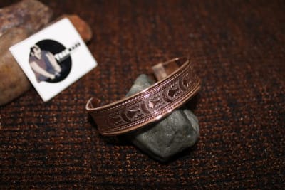 Etching Copper Bracelet thumbnail 2
