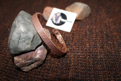 Etching Magnetic Copper Cuff thumbnail 2