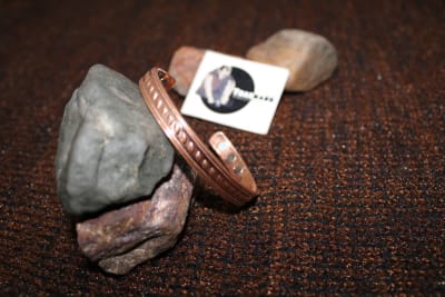 Magnetic Pure Copper Cuff thumbnail 2
